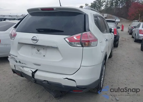 2016 Nissan Rogue S/Sl/Sv из США, поврежденный, VIN KNMAT2MT2GP700566